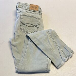 Abercrombie & Fitch Green Khaki Jeggings